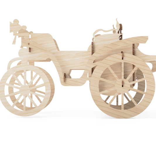 Royal Carriage Design for Laser Cutting