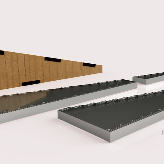 Laser Ramp Test and Rulers Files